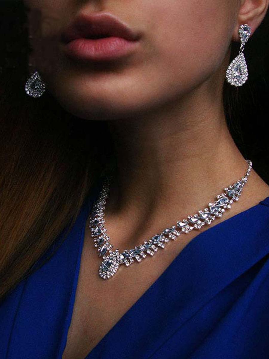 Formal Rhinestone Jewelry Set MSE033125 - Apparel & Accessories - DYAVOR®