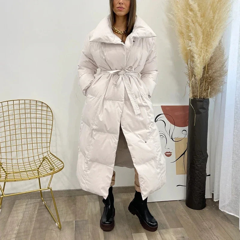 Linde | Elegant jacket with belt - 07/112024 2 - DYAVOR®