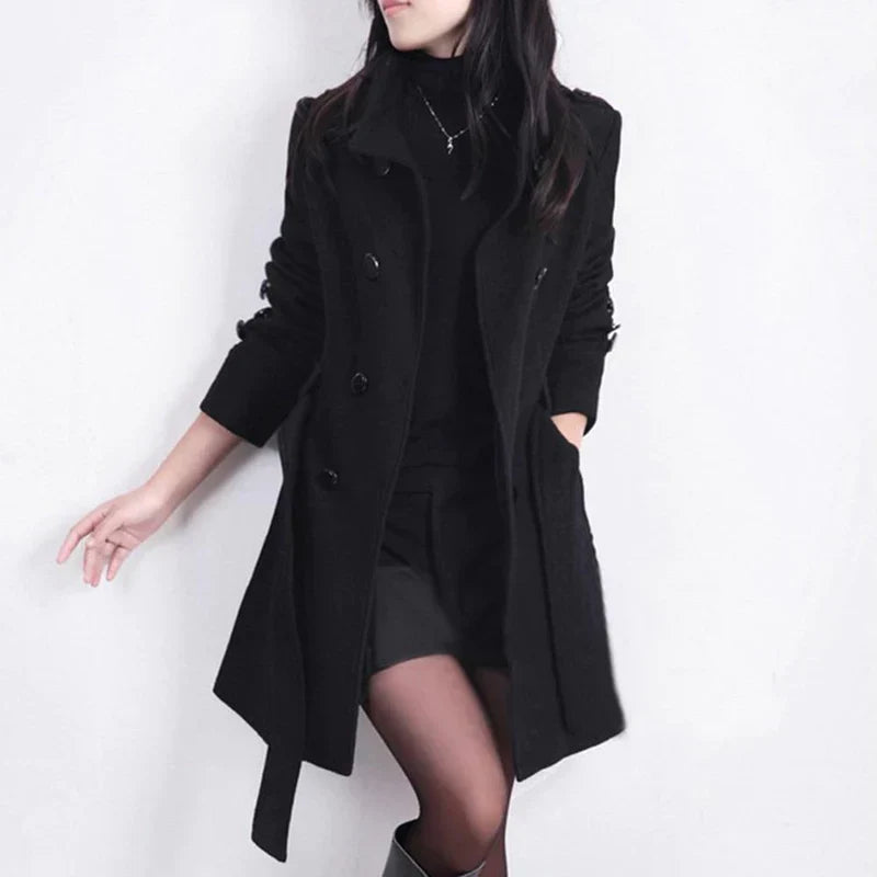 Elegant ladies winter trench coat - Tanja - 26/102024 1 - DYAVOR®