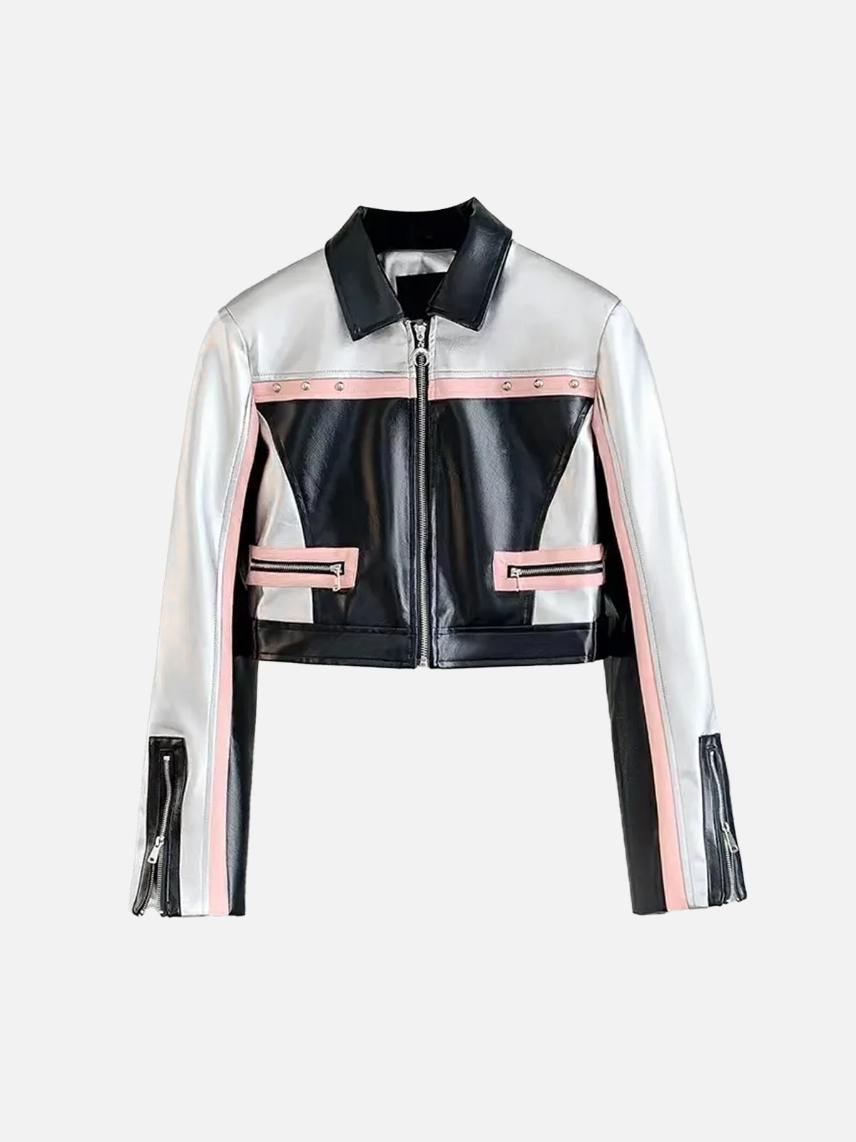 Jaylah - Pink Lines Racing Jacket - 07/112024 2 - DYAVOR®