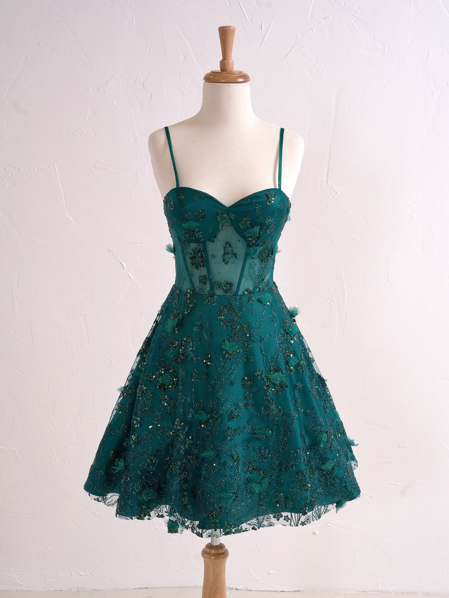 Elowyn | Lavender Floral Strapless Sweetheart Short Cocktail Dress - Cocktail Dress - DYAVOR®