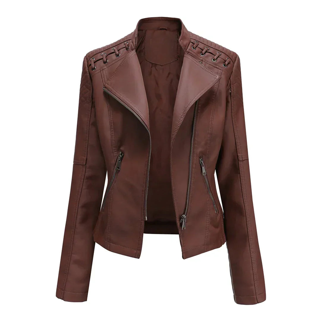 Mara Leather Jacket | Stylish & Modern