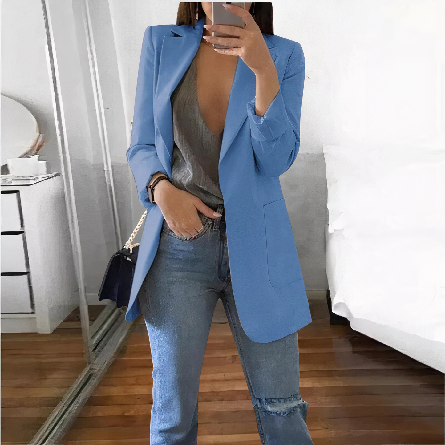 Elegant blazer for women - raya - - DYAVOR®