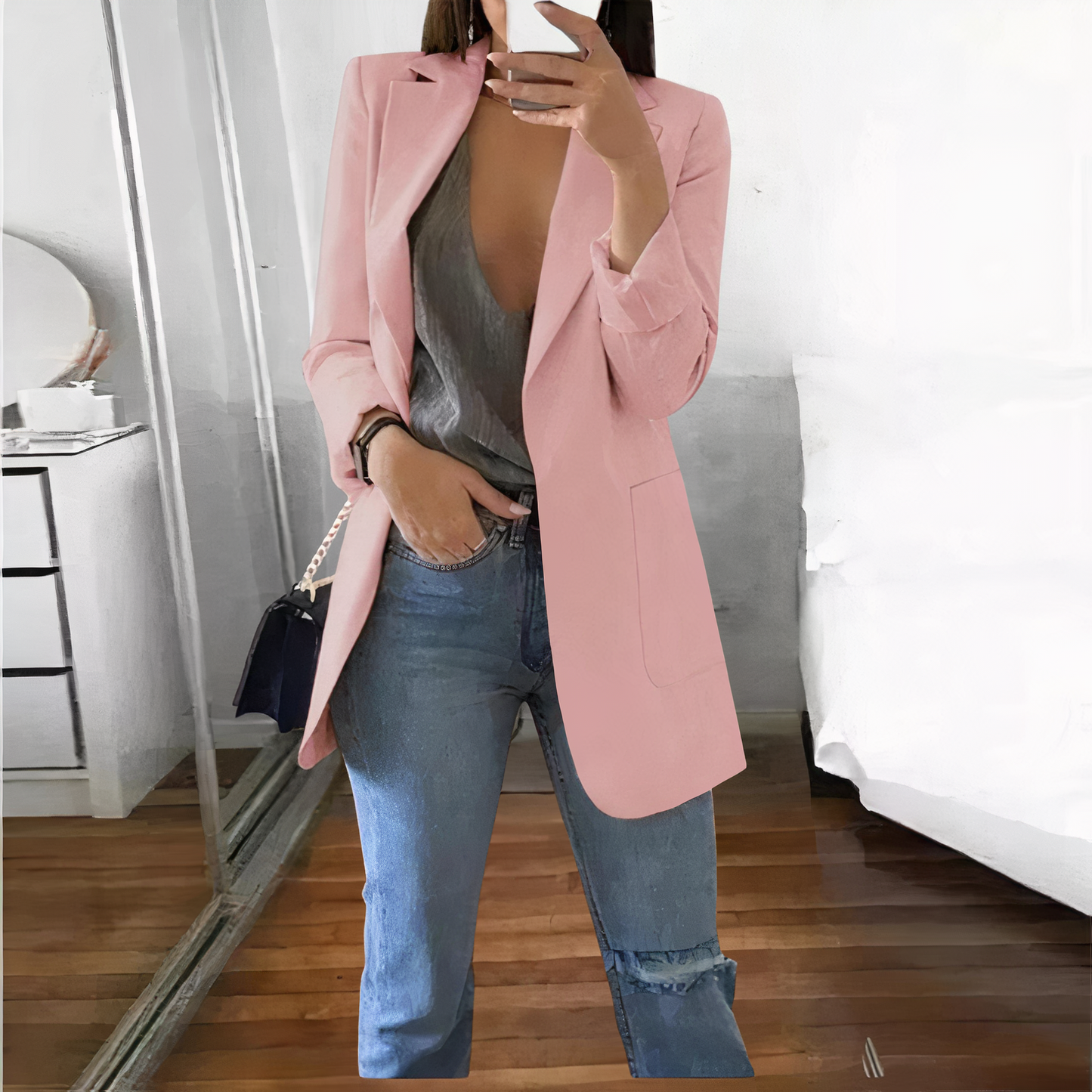 Elegant blazer for women - raya - - DYAVOR®
