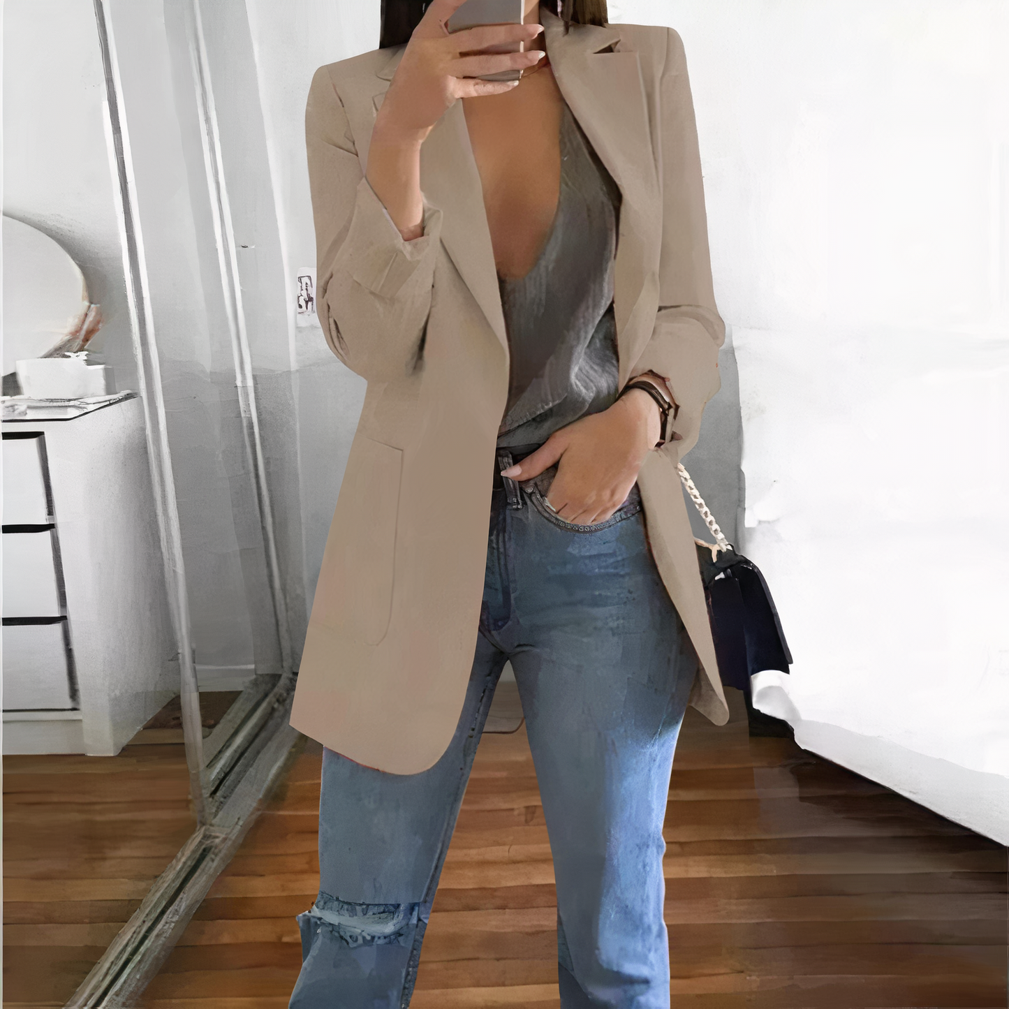 Elegant blazer for women - raya - - DYAVOR®
