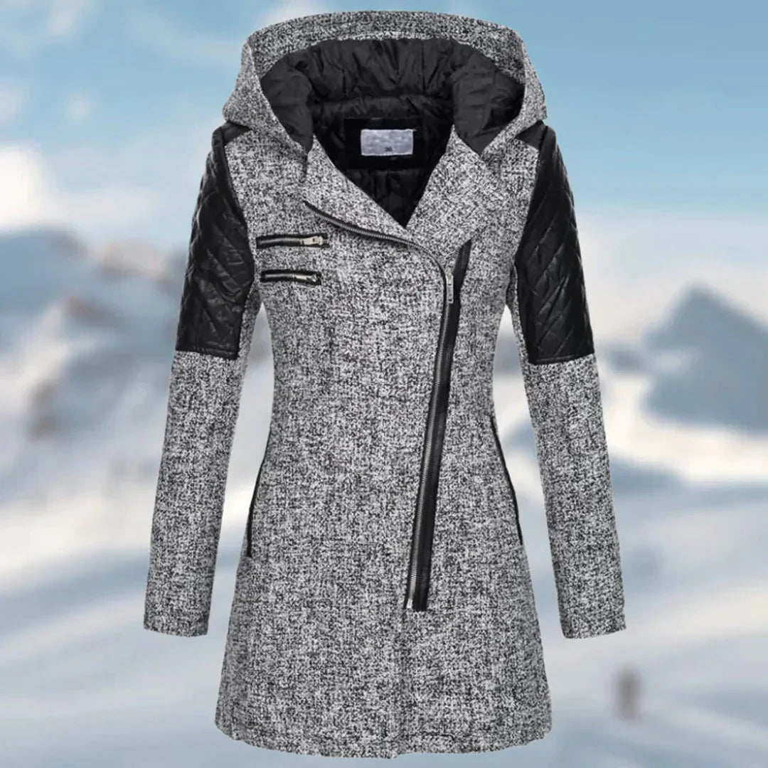 Long winter coat with hood - Aila - 26/102024 1 - DYAVOR®