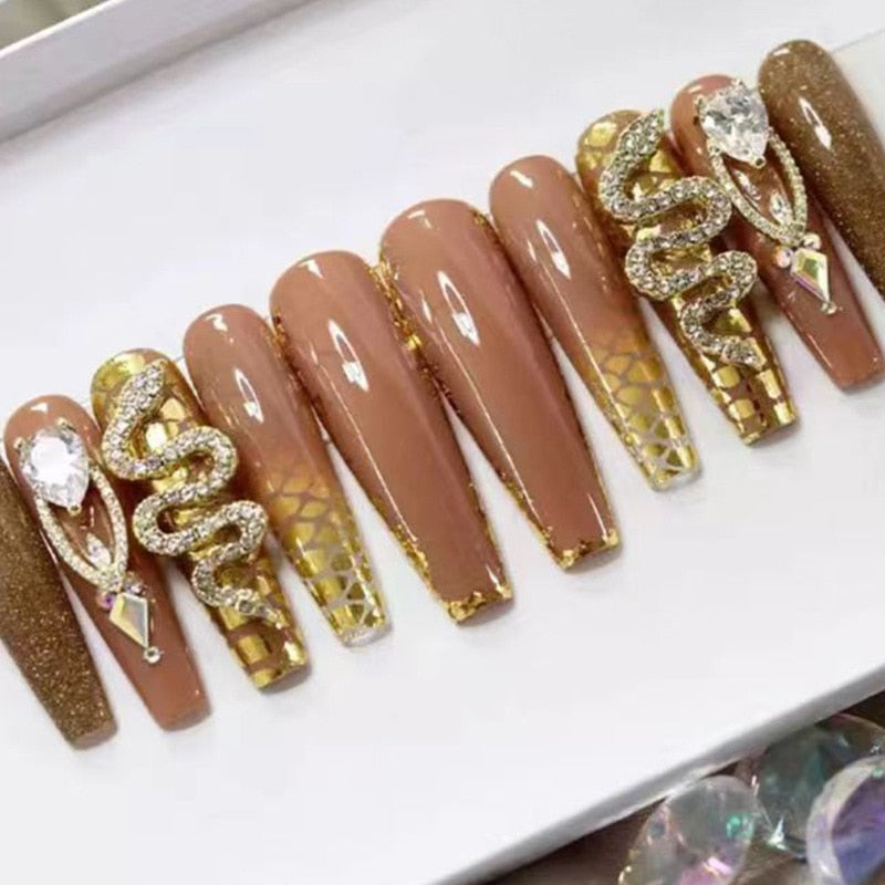 Pastel Long Press On Nails - - DYAVOR®