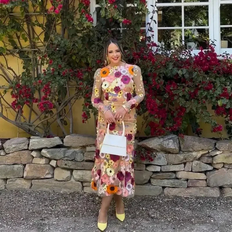 'Flovers' Dress - - DYAVOR®
