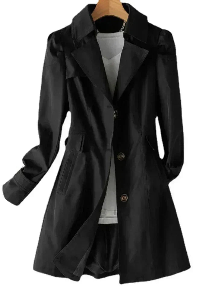 Laurian | chic trench coat - - DYAVOR®