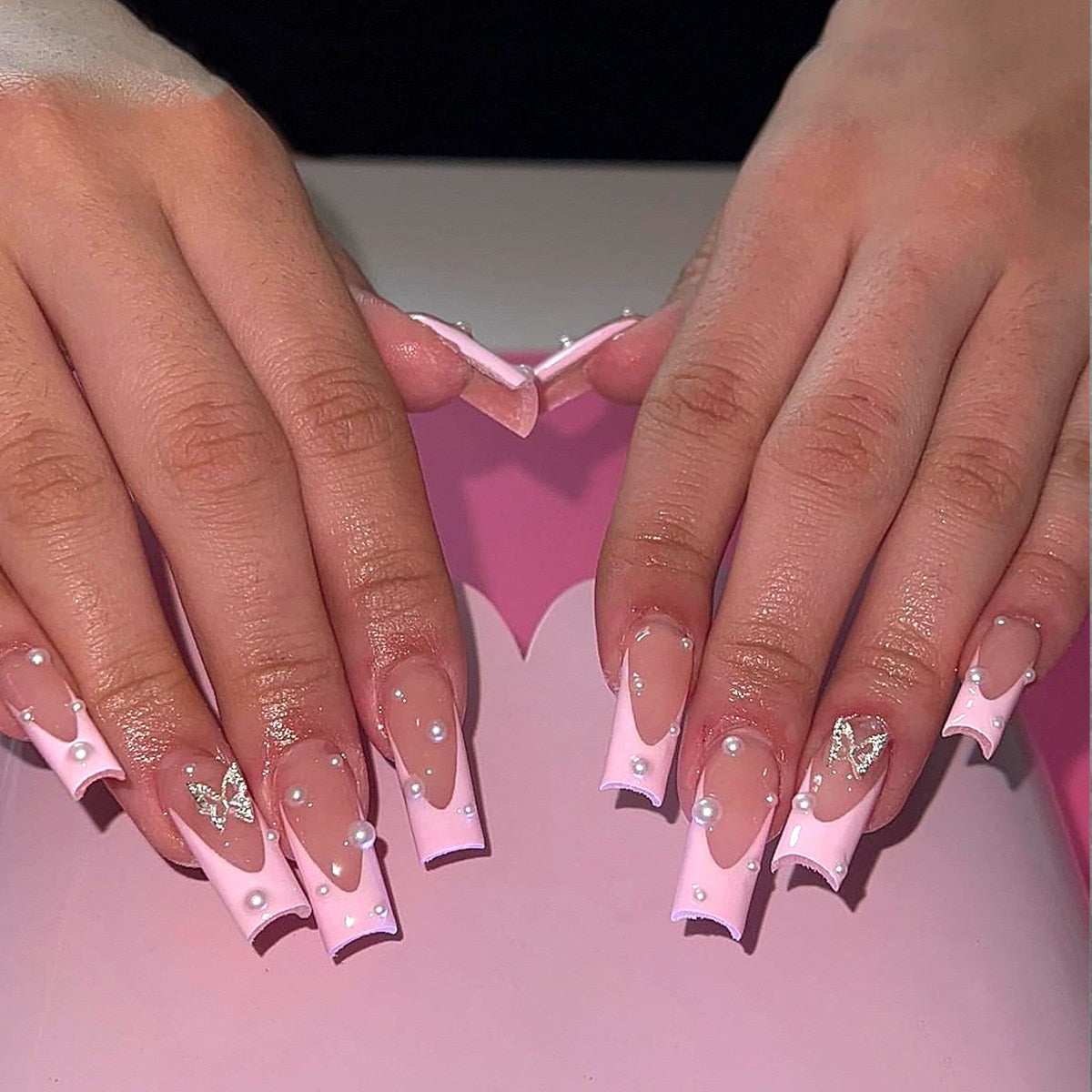 Baddie Long Press On Nails - - DYAVOR®