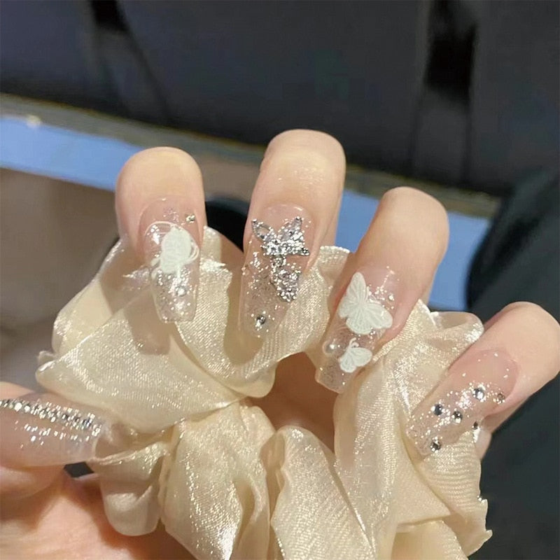 Coquette Gradient Press On Nails