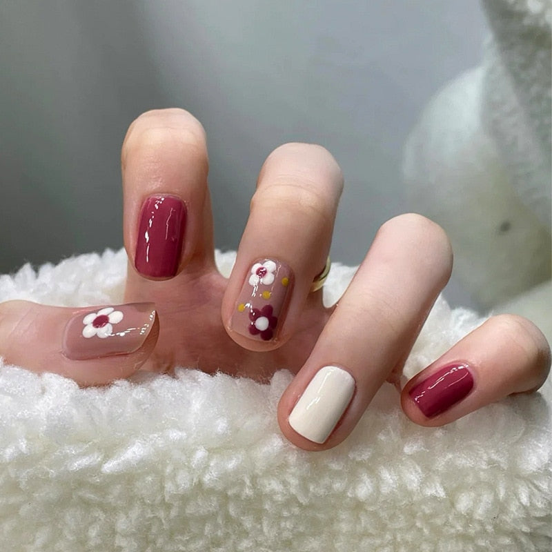 Short Press On Nails - - DYAVOR®