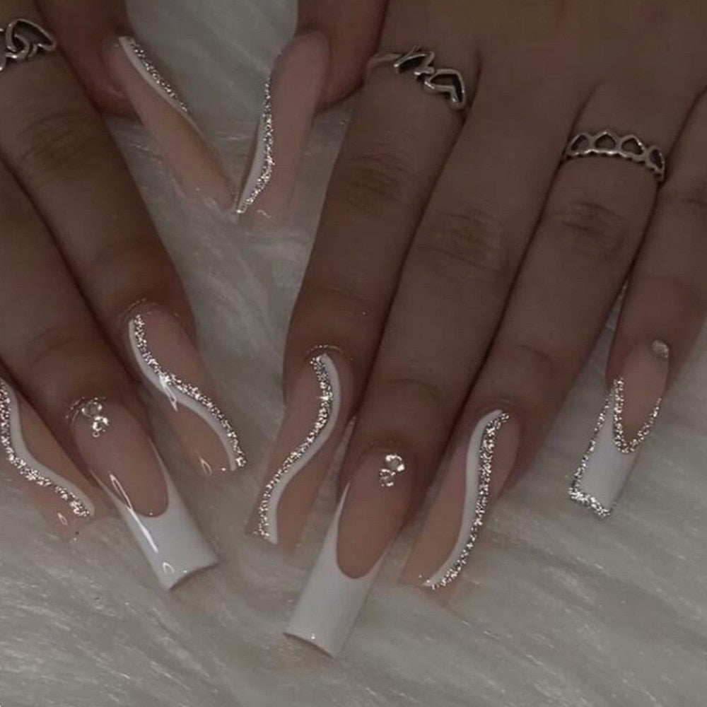 Baddie Long Press On Nails - - DYAVOR®