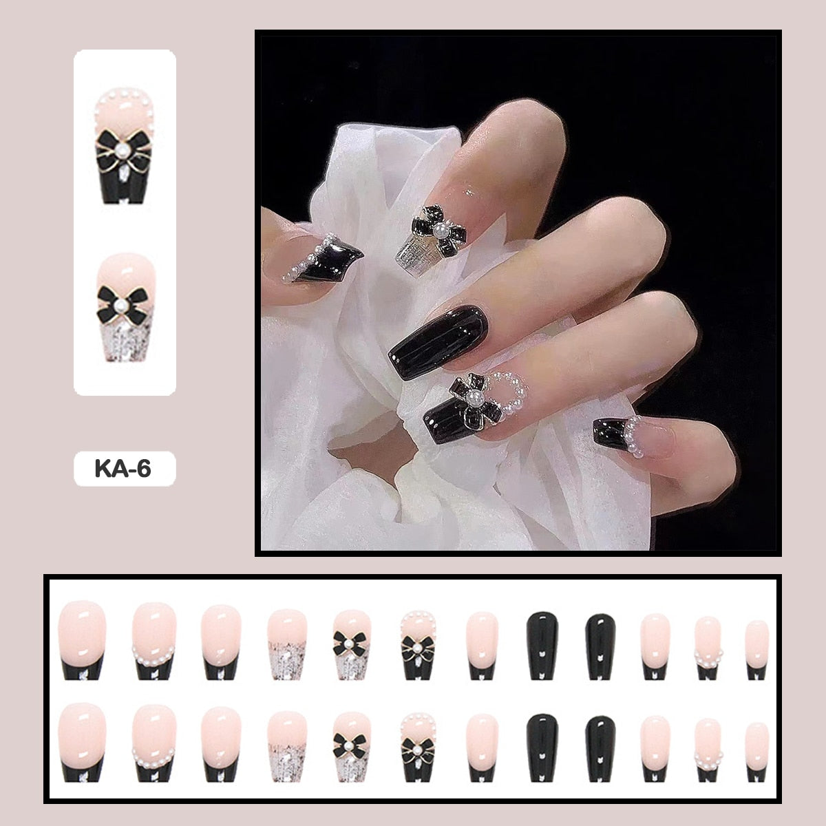 Coquette Press On Nails - - DYAVOR®