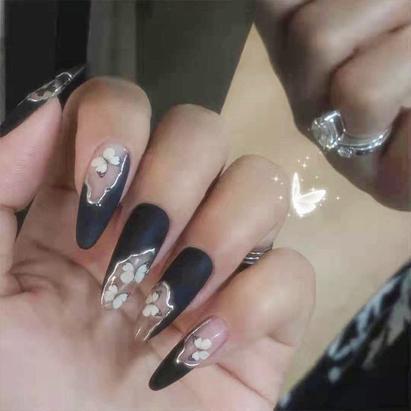 Gothic Press On Nails - - DYAVOR®