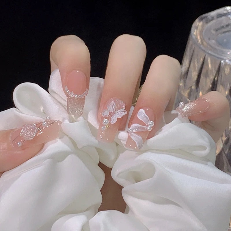 Kpop Inspired Press On Nails - - DYAVOR®