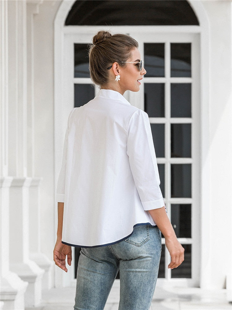'Colette' Blouse - - DYAVOR®
