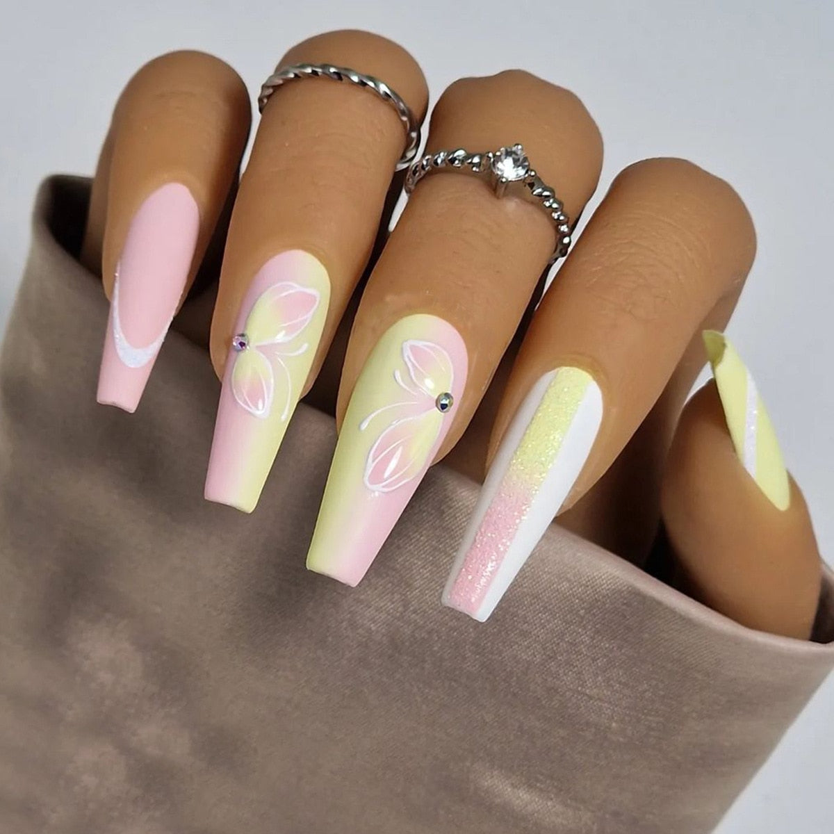 Baddie Long Press On Nails - - DYAVOR®
