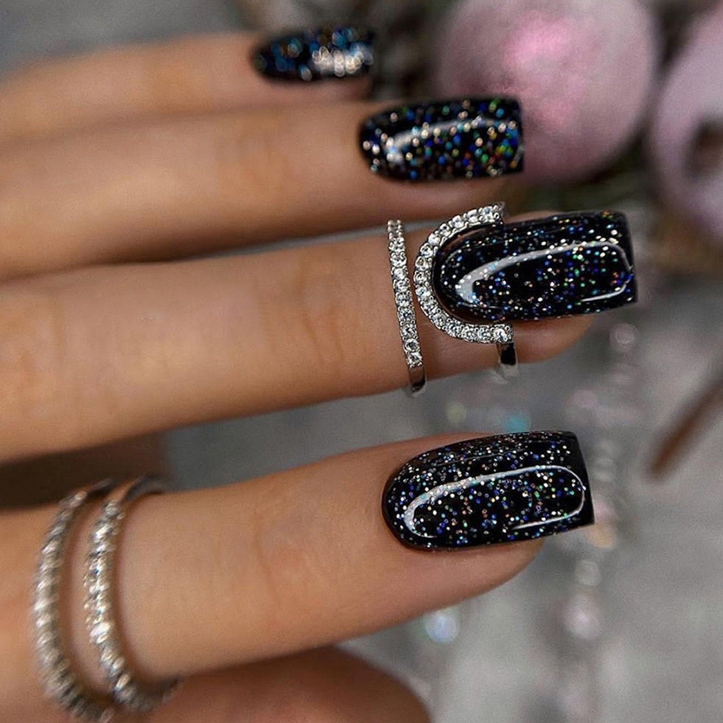 Gothic Press On Nails - - DYAVOR®