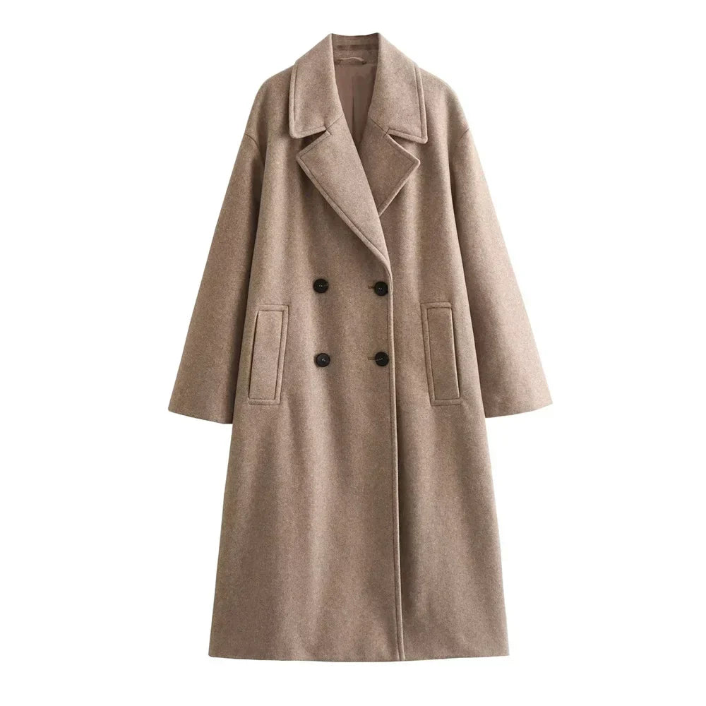 Elegant long winter coat for women - Wileen - 26/102024 1 - DYAVOR®