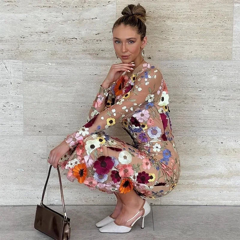 'Flovers' Dress - - DYAVOR®