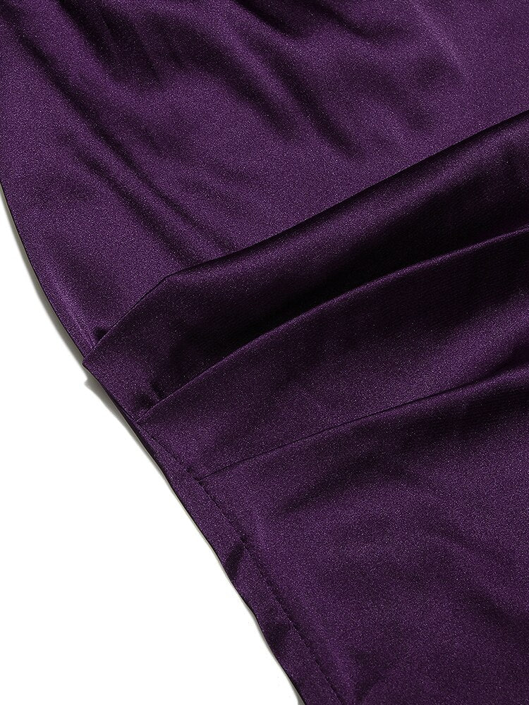 Purple Mini Dress - - DYAVOR®