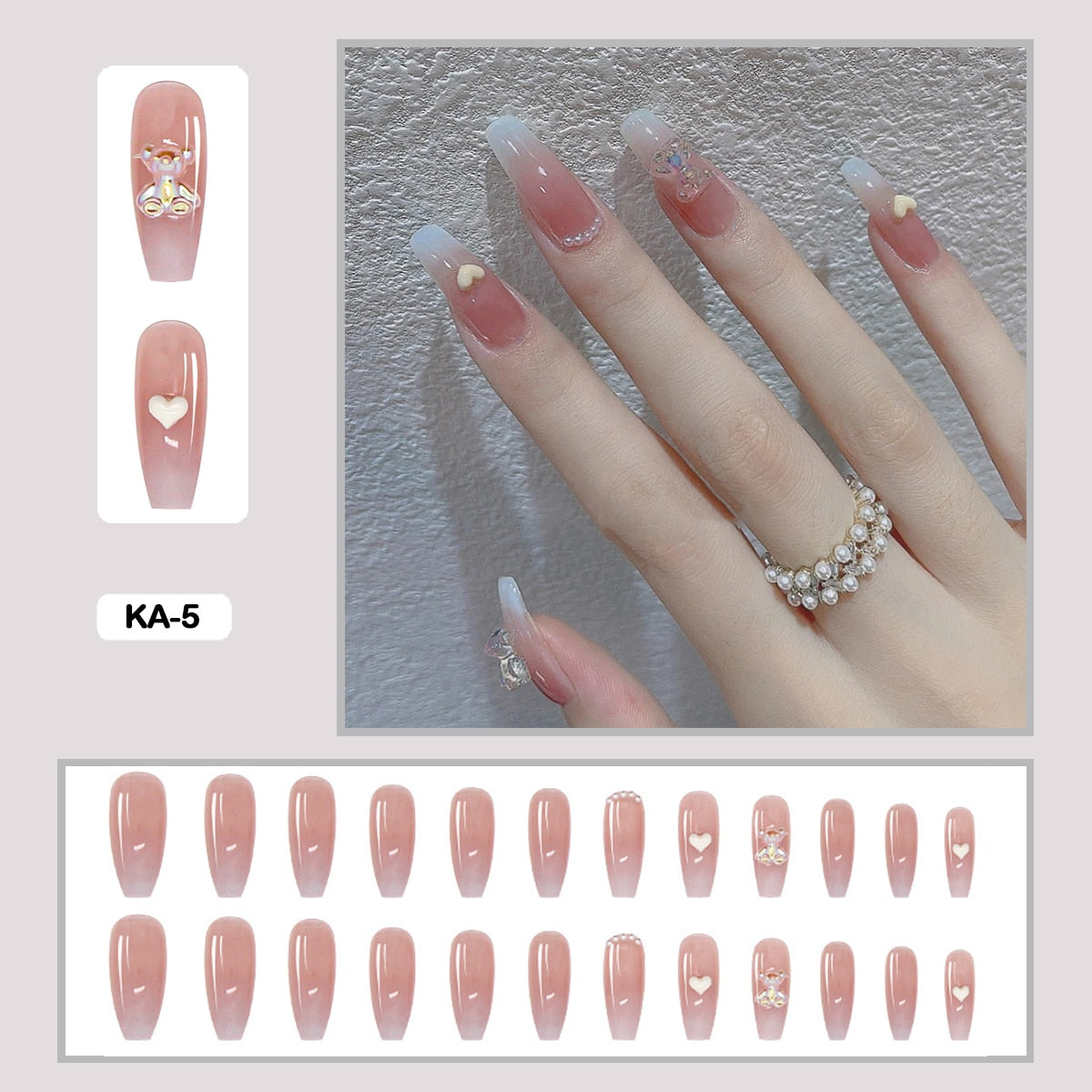 Coquette Press On Nails - - DYAVOR®
