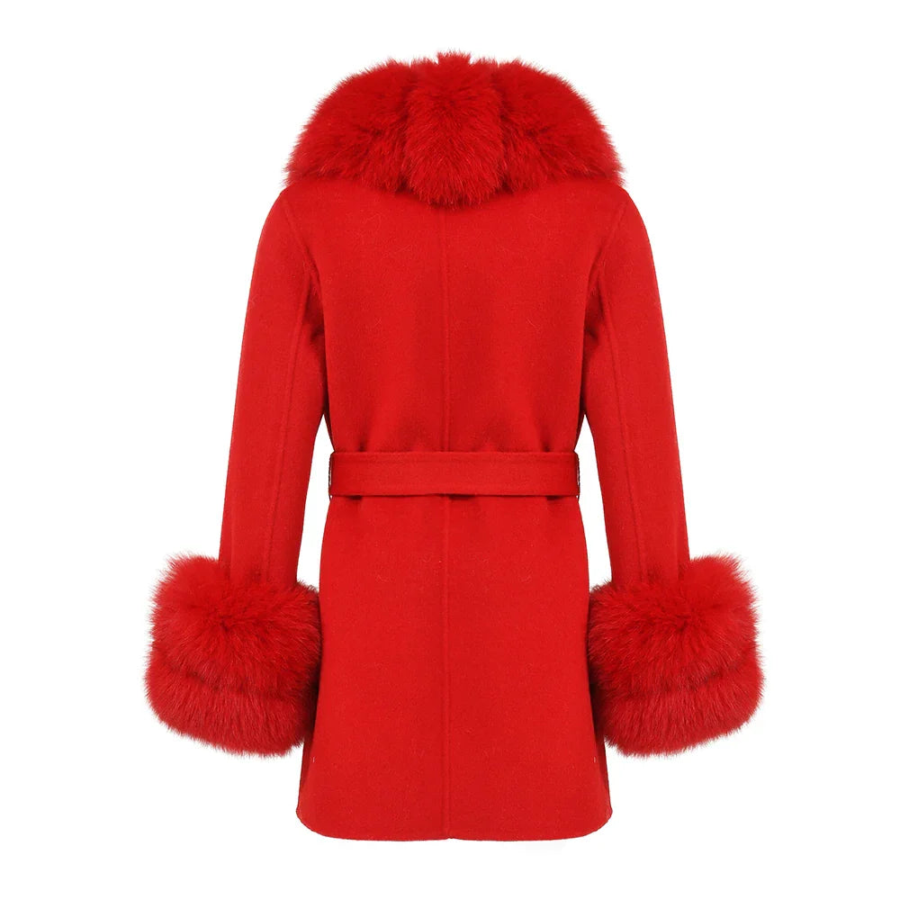 Cashmere Fur Wool Children's Coats - coats - DYAVOR®
