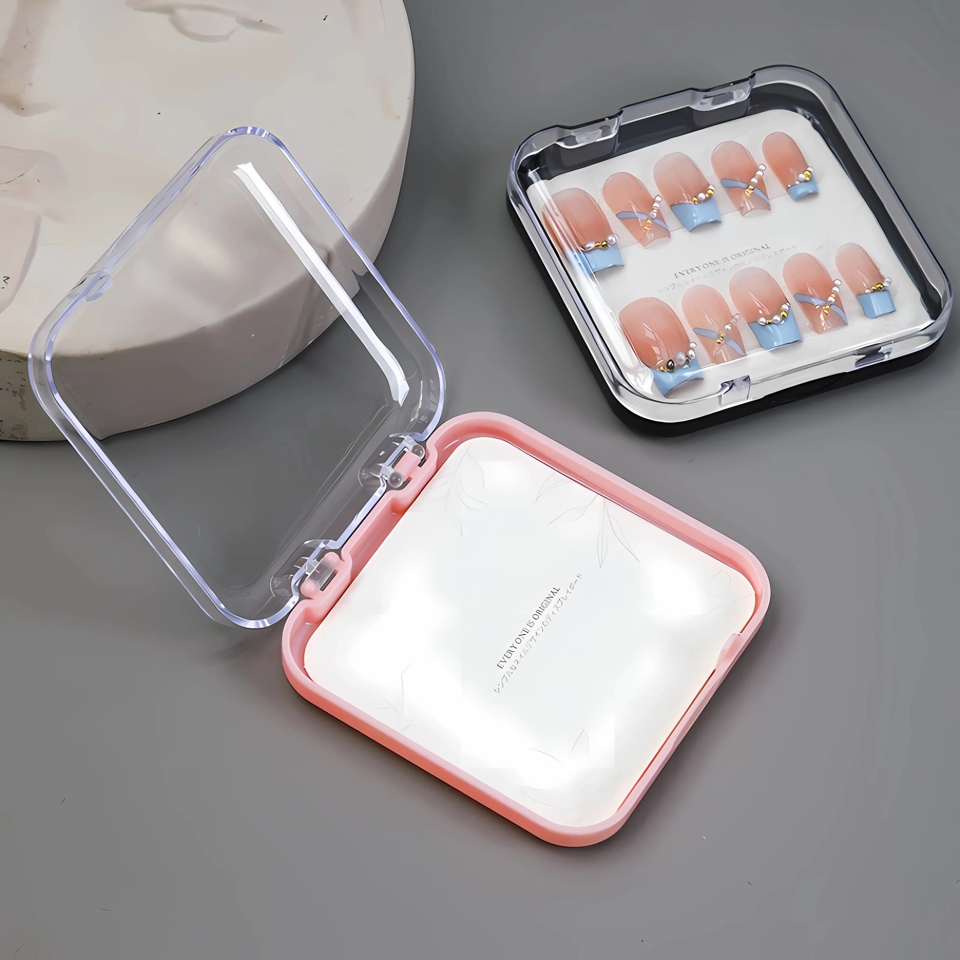 10 PCS Nail Art Display Paper Press on Nails Card Nail Display Background Card Design Dedicated for Salon Supplies -  - DYAVOR®