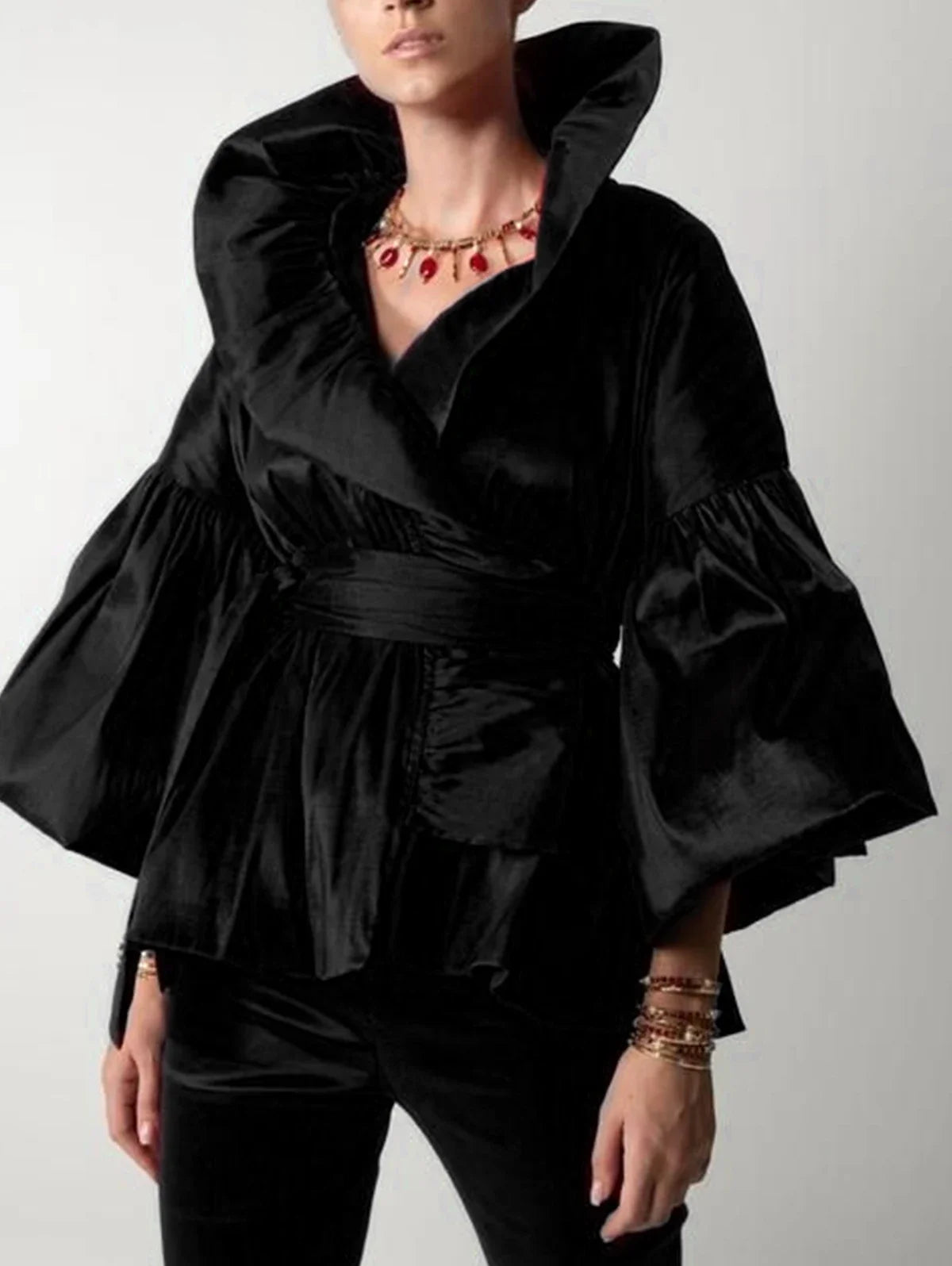 'Kristibel' Blouse - - DYAVOR®