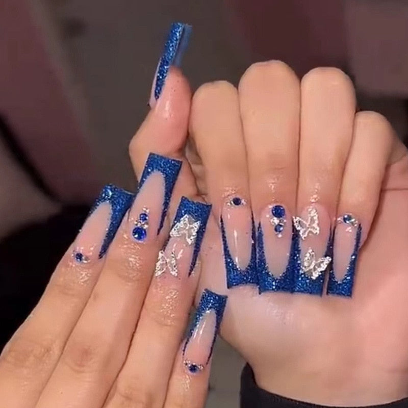 Baddie Long Press On Nails - - DYAVOR®