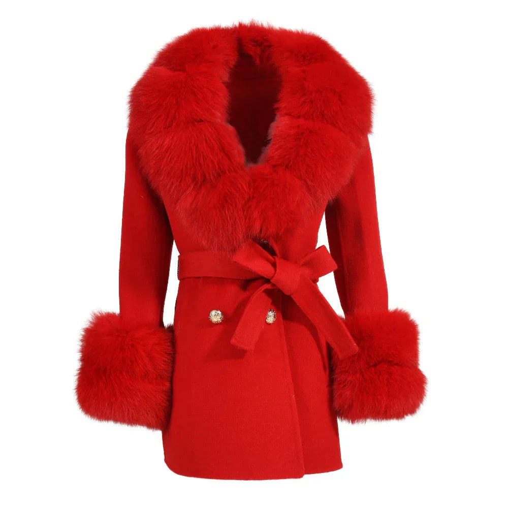 Cashmere Fur Wool Children's Coats - coats - DYAVOR®