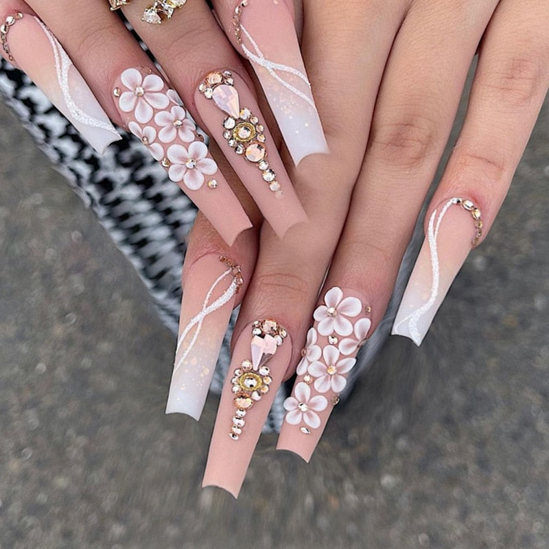 Pastel Press On Nails - - DYAVOR®