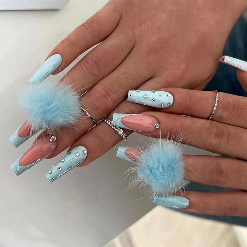 Pastel Press On Nails - - DYAVOR®