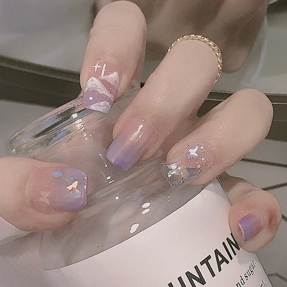Princess Vibes Press On Nails - - DYAVOR®