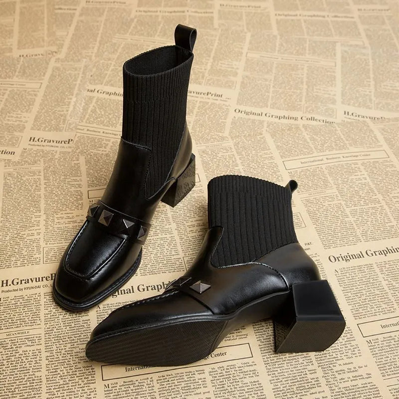'Mavrita' Boots - - DYAVOR®