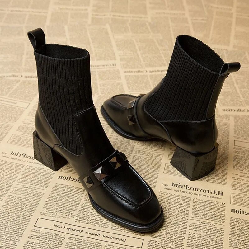 'Mavrita' Boots - - DYAVOR®