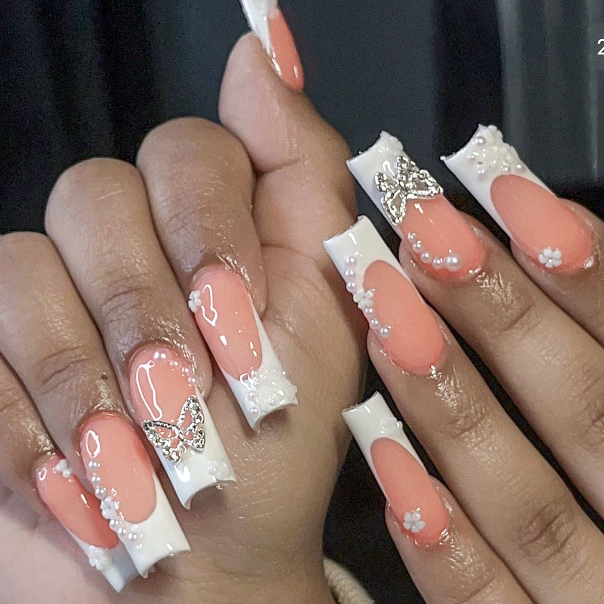 Baddie Long Press On Nails - - DYAVOR®