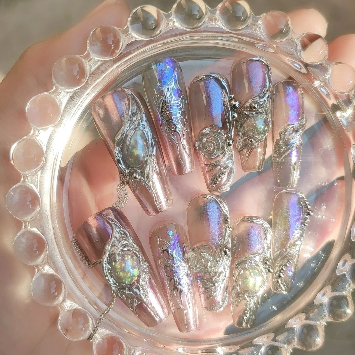 Artistic Press On Nails - - DYAVOR®