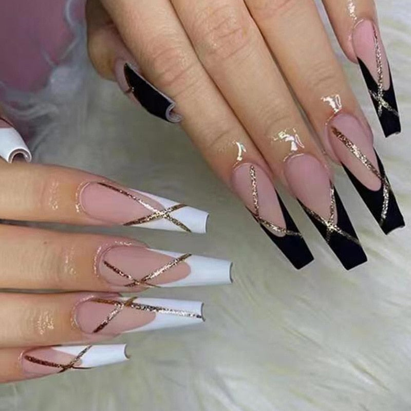 Pastel Long Press On Nails - - DYAVOR®
