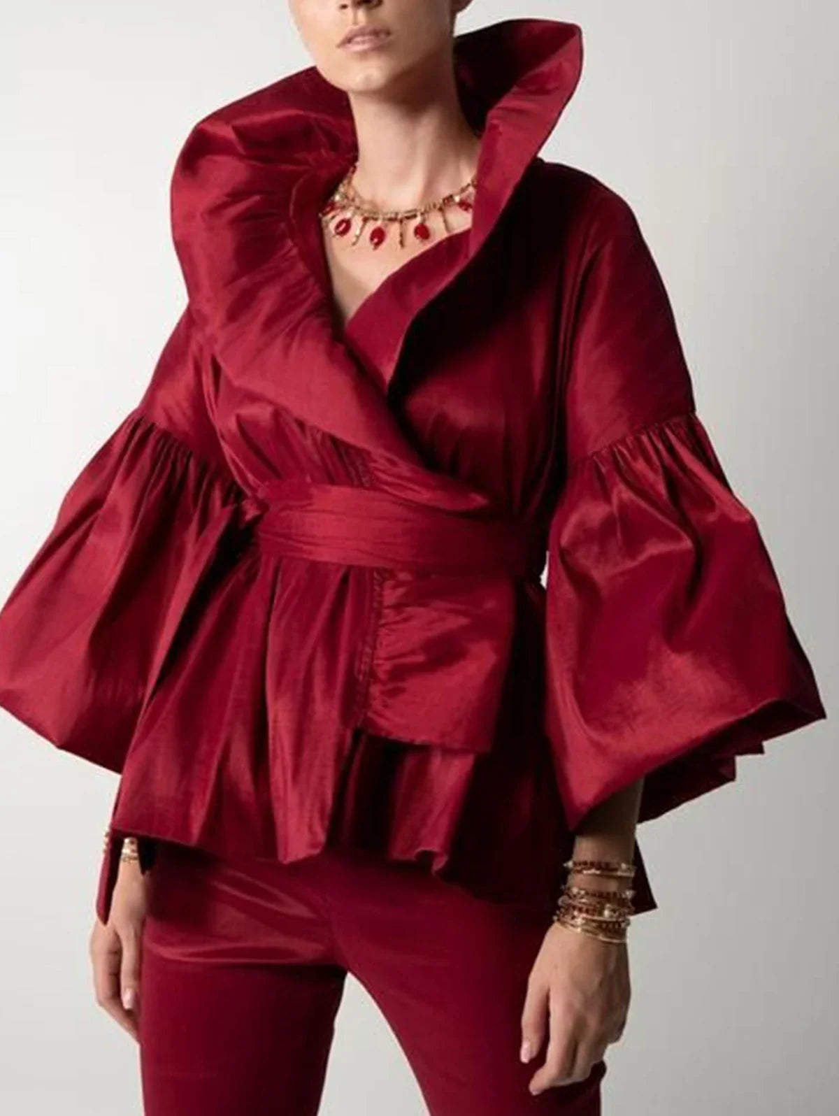 'Kristibel' Blouse - - DYAVOR®