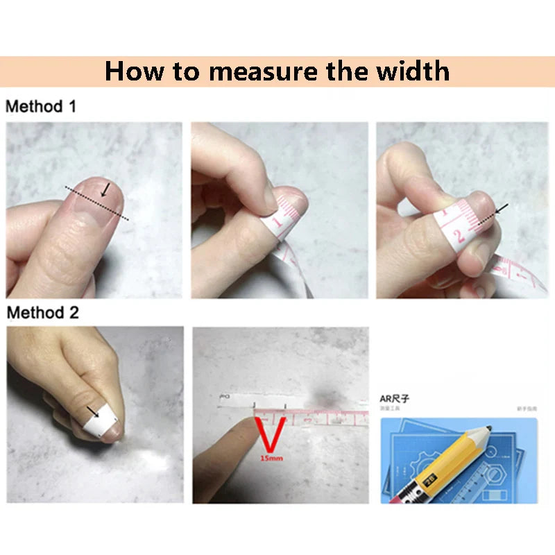 10 pcs Handmade Fake Nails Detachabled False Nails Tips Reusable Press On Nails Coffin Manicure Art - - DYAVOR®