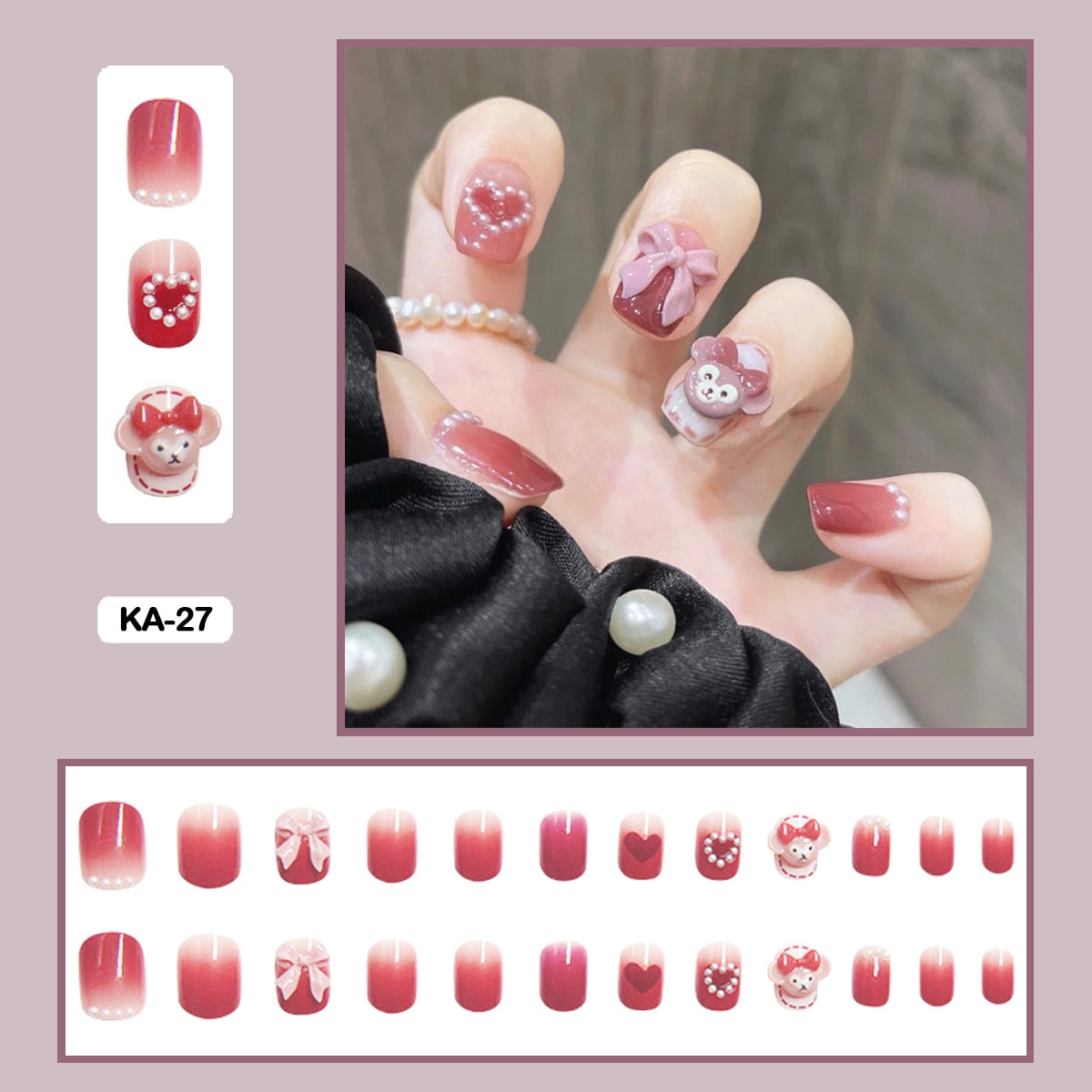Coquette Press On Nails