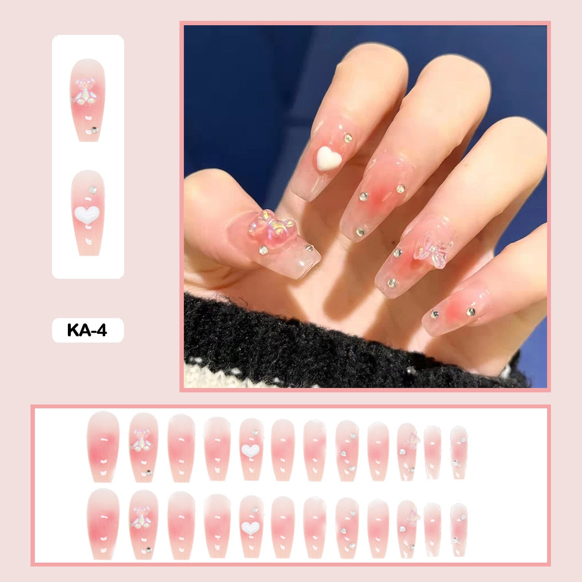 Coquette Press On Nails