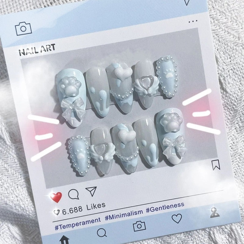 Cinnamoroll Press On Nails - - DYAVOR®