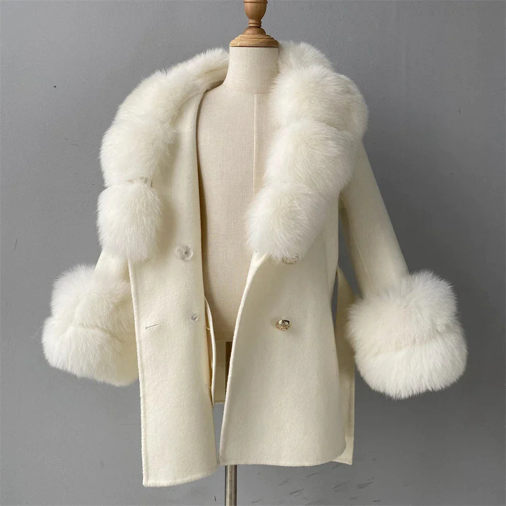 Cashmere Fur Wool Children's Coats - coats - DYAVOR®