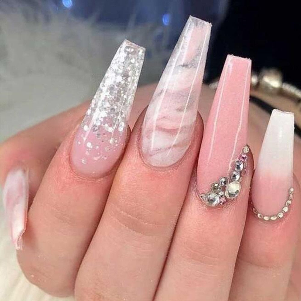 Pastel Press On Nails - - DYAVOR®