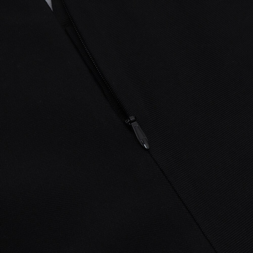 Black Asymmetric Dress - - DYAVOR®