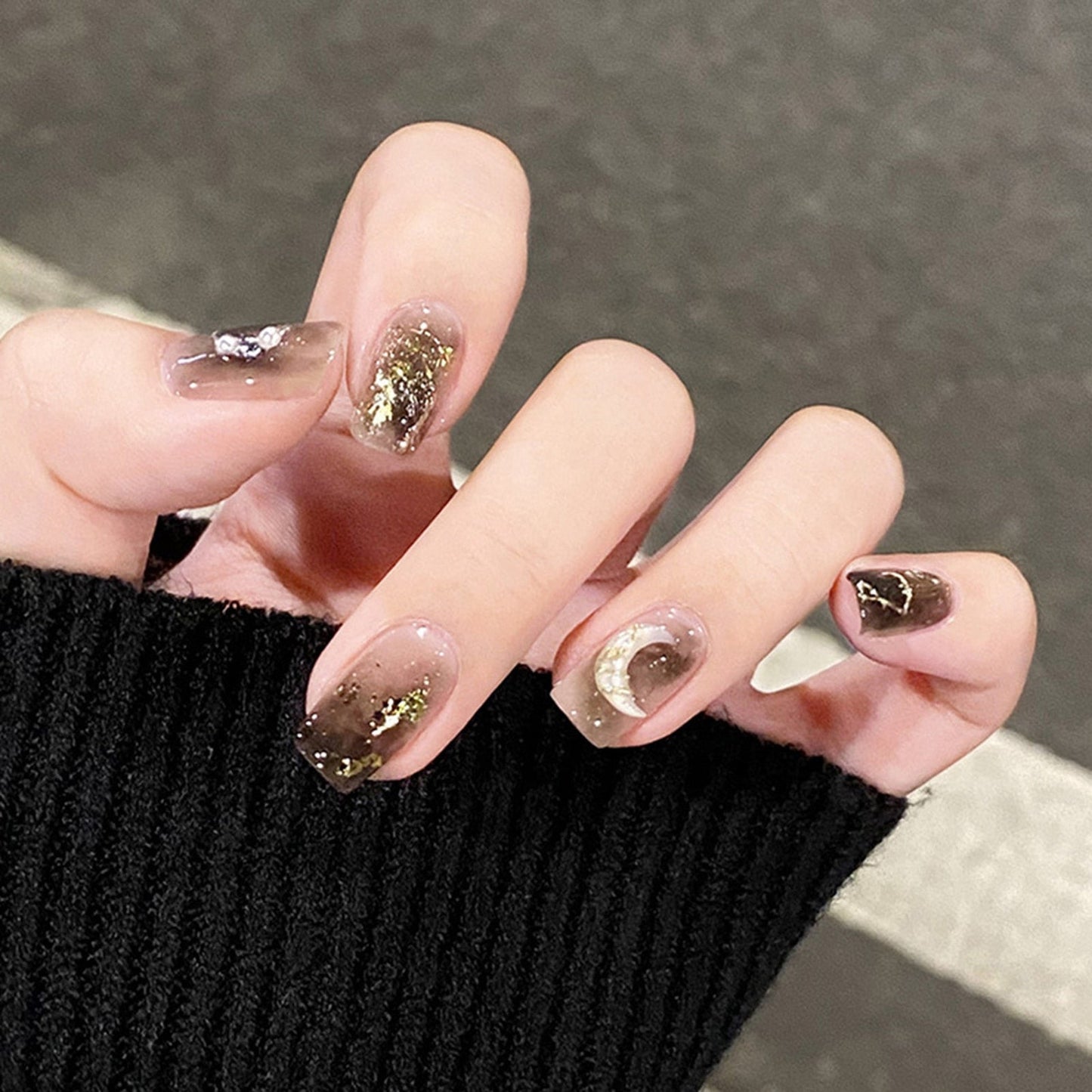 Gothic Press On Nails - - DYAVOR®