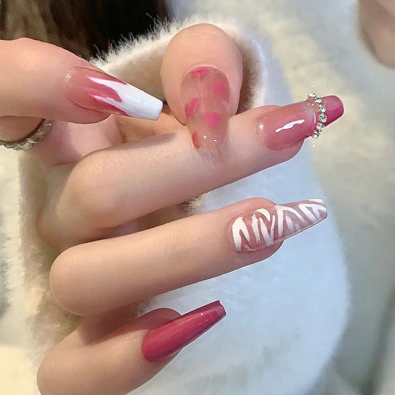 Pastel Press On Nails - - DYAVOR®